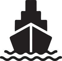 Boat icon symbol design vector image. Illustration of the ship boat transportation design image. EPS 10.