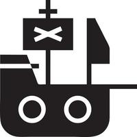 Boat icon symbol design vector image. Illustration of the ship boat transportation design image. EPS 10.