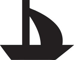 Boat icon symbol design vector image. Illustration of the ship boat transportation design image. EPS 10.