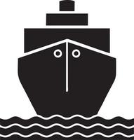 Boat icon symbol design vector image. Illustration of the ship boat transportation design image. EPS 10.