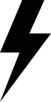 Lightning icon , electric power vector logo design element. Energy and thunder electricity symbol concept