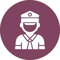 Bus Driver Vector Icon