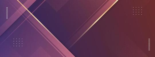 banner background. colorful, elegant gradation of purple, geometric, simple vector