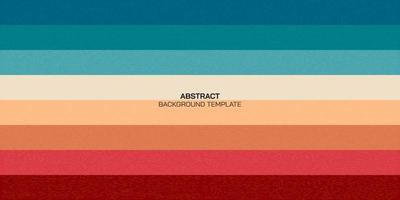 Abstract colorful strips horizontal background. vector