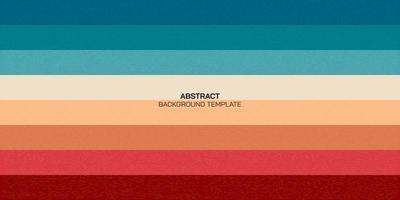 Abstract colorful strips horizontal background. vector