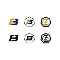 BF FB logotype. vector illustration.