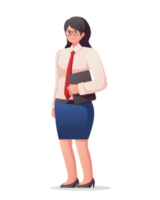 woman in suit. business woman illustration png