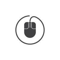 computer mouse icon vector illustration design