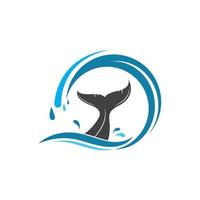 whale tail icon vector illustration design