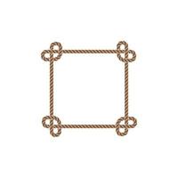 rope border vector illustration design