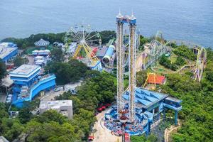 OCEAN PARK, HONGKONG - JUNE 11-The Landscape of All area at Ocean Park, The wondeful Anusement park in Hong Kong on JUNE 11, 2015. photo