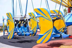 OCEAN PARK, HONGKONG - JUNE 11-The wonderful Amusement park in Hong Kong. Whirly Bird in Thrill mountain Zone on JUNE 11, 2015. photo