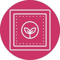 Eco Friendly Fabric Icon Style vector