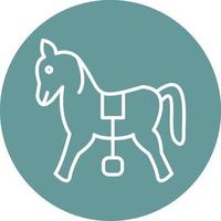 Horse Icon Style vector