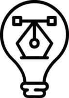 Idea solution icon symbol vector image. Illustration of the creative innovation concept design. EPS 10