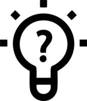 Idea solution icon symbol vector image. Illustration of the creative innovation concept design. EPS 10