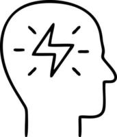 Idea solution icon symbol vector image. Illustration of the creative innovation concept design. EPS 10