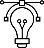 Idea solution icon symbol vector image. Illustration of the creative innovation concept design. EPS 10