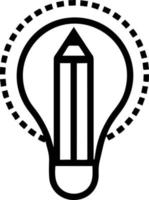 Idea solution icon symbol vector image. Illustration of the creative innovation concept design. EPS 10