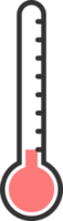 termometer tecken ikon png