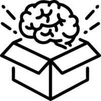 Idea solution icon symbol vector image. Illustration of the creative innovation concept design. EPS 10