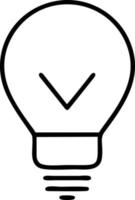 Idea solution icon symbol vector image. Illustration of the creative innovation concept design. EPS 10