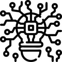 Idea solution icon symbol vector image. Illustration of the creative innovation concept design. EPS 10