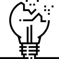 Idea solution icon symbol vector image. Illustration of the creative innovation concept design. EPS 10