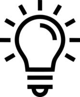 Idea solution icon symbol vector image. Illustration of the creative innovation concept design. EPS 10