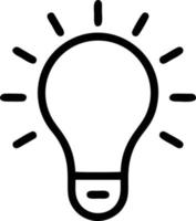 Idea solution icon symbol vector image. Illustration of the creative innovation concept design. EPS 10