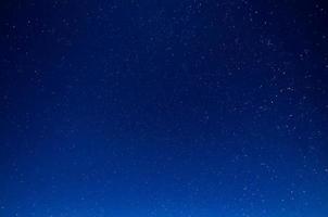 Blue night sky photo