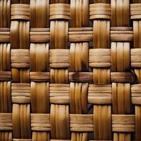 handcraft bamboo weave texture abstract for the background. . photo