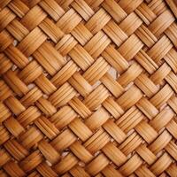 handcraft bamboo weave texture abstract for the background. . photo