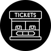 Ticket Booth Vector Icon