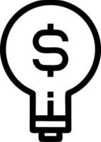 Idea solution icon symbol vector image. Illustration of the creative innovation concept design. EPS 10