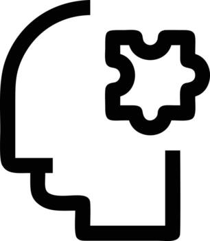 Idea solution icon symbol vector image. Illustration of the creative innovation concept design. EPS 10