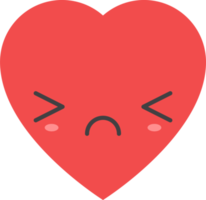 Karikatur Herz gestalten Emoji png
