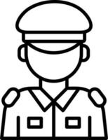 Ticket Collector Vector Icon