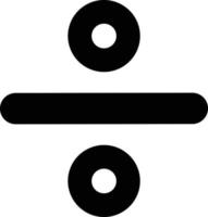 Divide Mathematics icon Vector Design isolated on white background