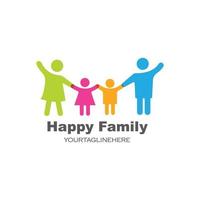 happy family vector icon illustration design