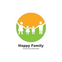 happy family vector icon illustration design