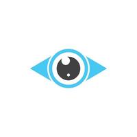 óptico ojo icono logo vector modelo ilustración