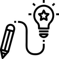Idea solution icon symbol vector image. Illustration of the creative innovation concept design. EPS 10