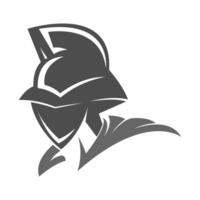gladiador logo icono diseño vector