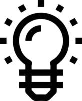 Idea solution icon symbol vector image. Illustration of the creative innovation concept design. EPS 10