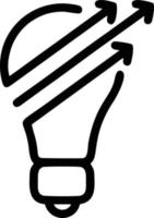 Idea solution icon symbol vector image. Illustration of the creative innovation concept design. EPS 10