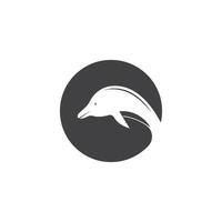 Dolphin logo icon vector