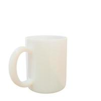 White matte mug. 3D render. photo