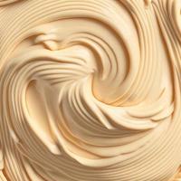 Confectionery cream texture. AI render. photo