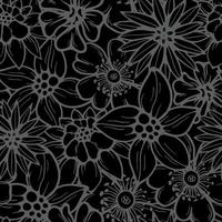 Floral seamless pattern Stock vector